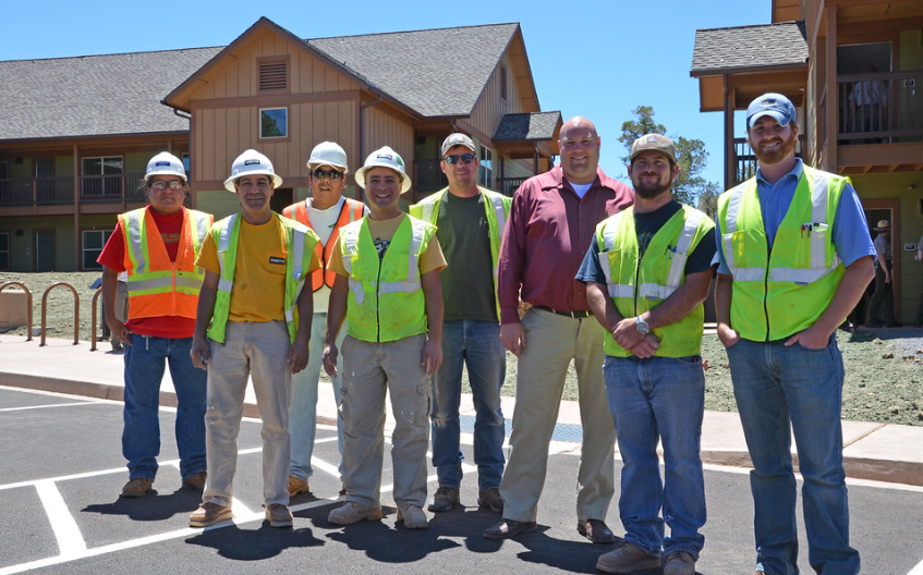 restoration and construction team